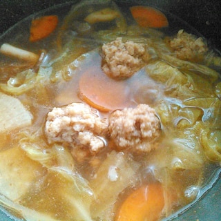 鶏団子のポトフ